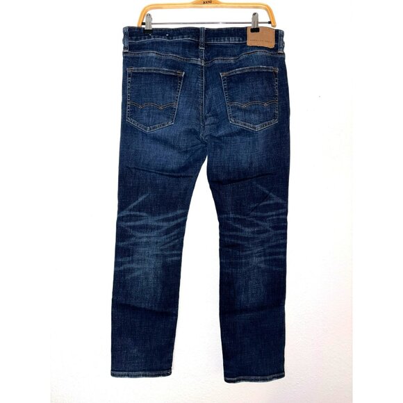 American Eagle Men's Next Level Stretch Slim Straight Jeans Size 34/30 - Picture 2 of 9